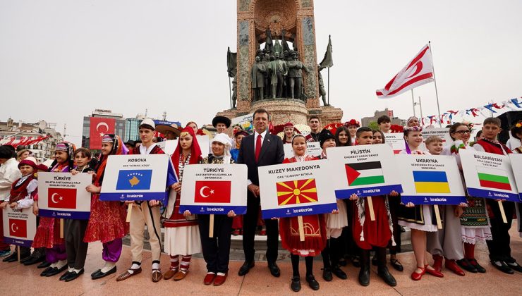 23 Nisan Çocuk Bayramı İstanbul’da da kutlandı