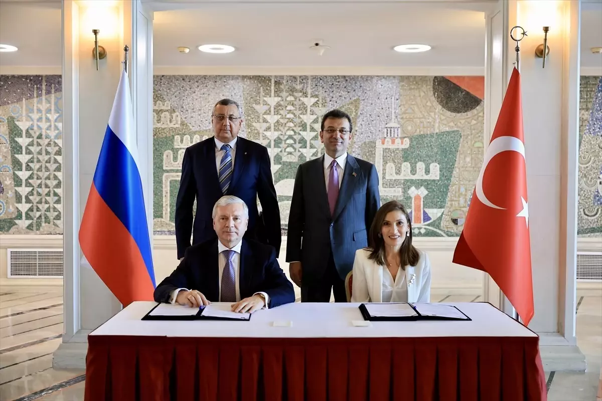 İBB ve Moskova Arasında İşbirliği Protokolü İmzalandı