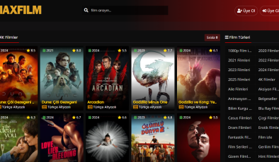 Türkiye’nin En Çok İzlenen Film Sitesi Max Film