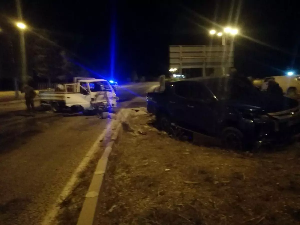 Isparta’da Trafik Kazası: 1 Yaralı